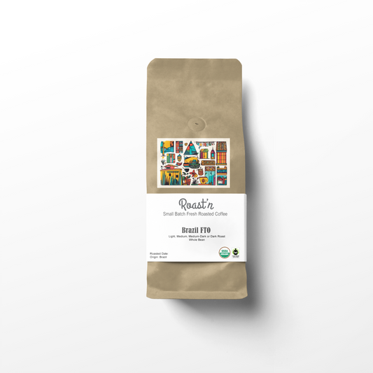 Brazil FTO Fresh Roasted Coffee Beans