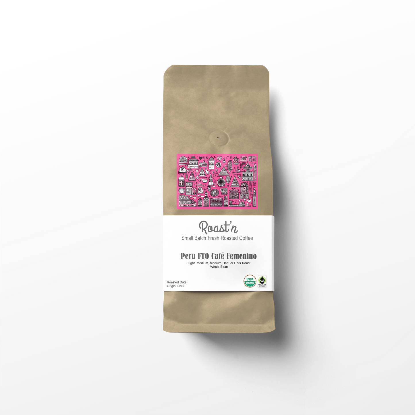 Peru FTO Café Femenino Fresh Roasted Coffee Beans